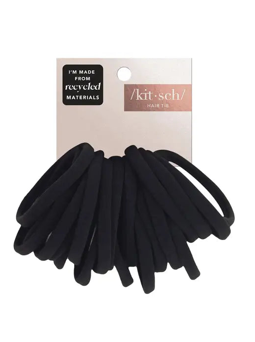 Eco-Friendly Hair Ties Black