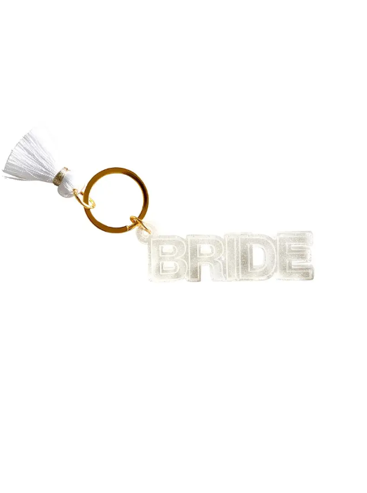Acrylic Bride Keychain