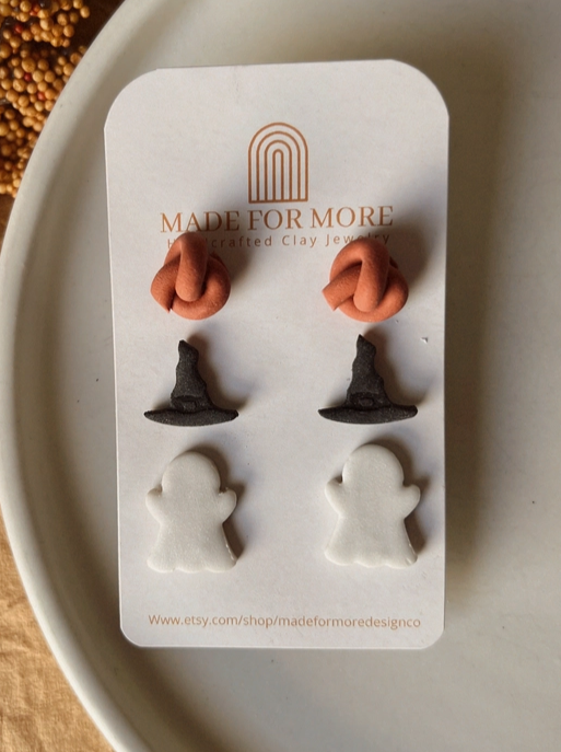 Fall Halloween Earrings