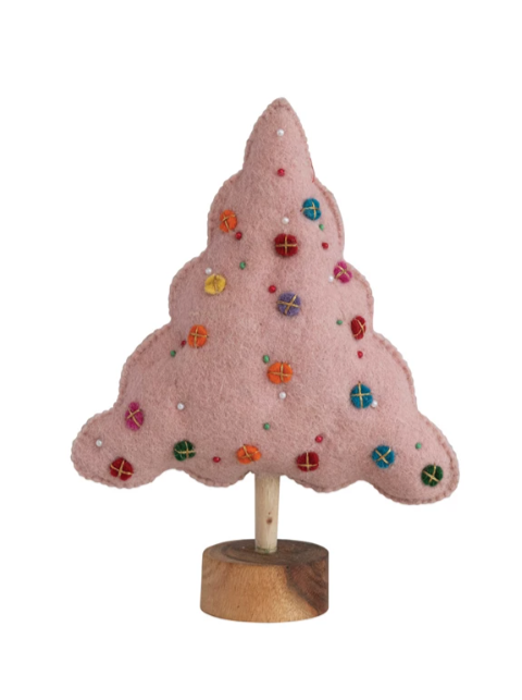 Wool Felt Decorative Tree