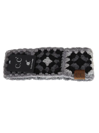 Fuzzy Crochet Head Wrap