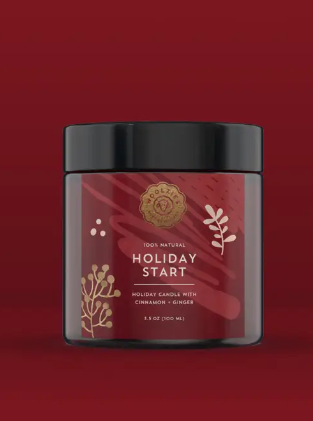 Holiday Start Candle