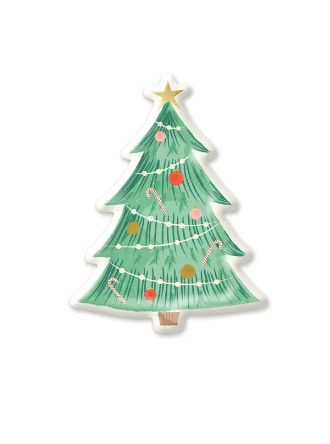 Christmas Tree Plates