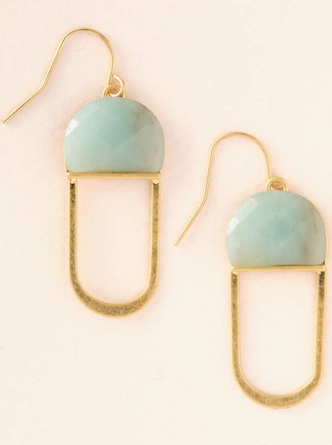 Amazonite Earrings