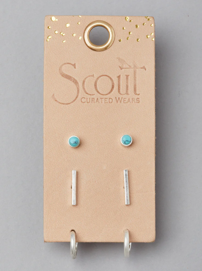 Scarlett Stud Turquoise