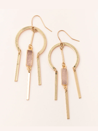 Golden Love Earrings