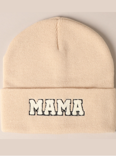 Mama Beanie Beige