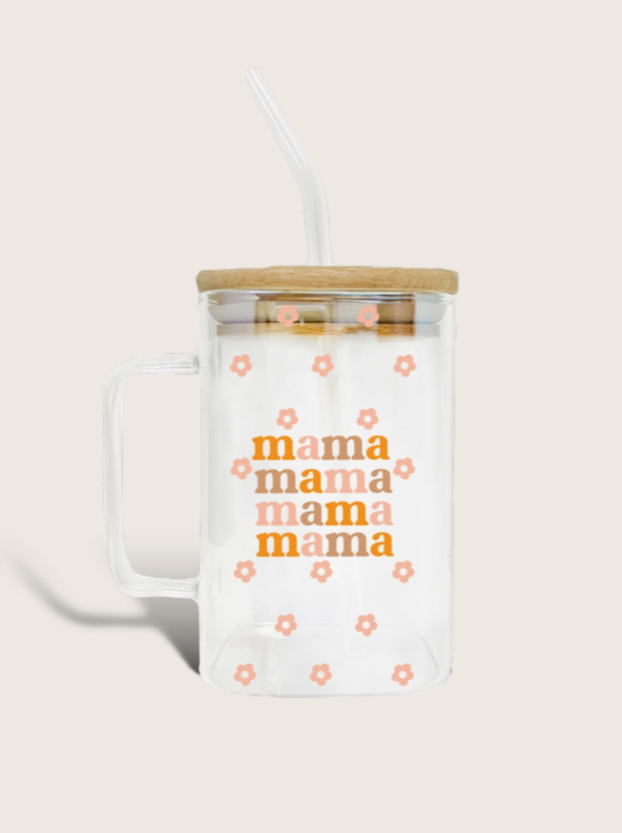 Mama Glass Jar