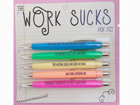 Work Sucks Pen Set