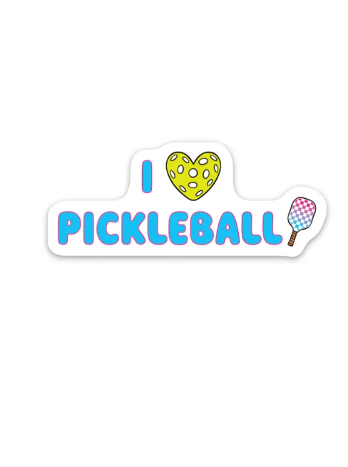 Pickleball Sticker