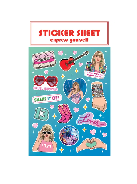 Express Yourself Sticker Sheet