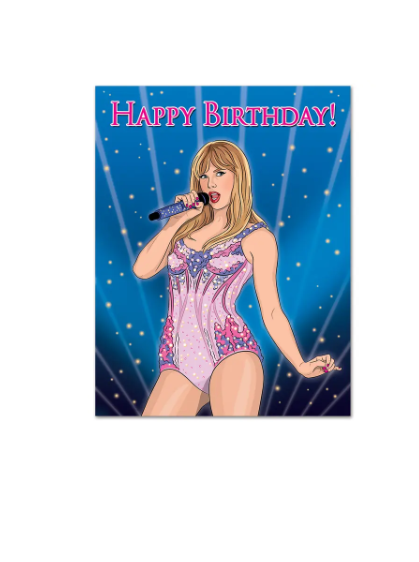 Taylor Greatest Birthday Card