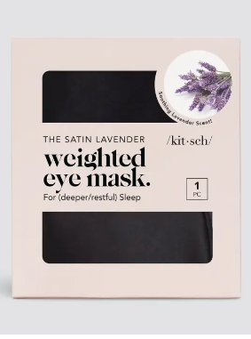 Satin Lavender Eye Mask