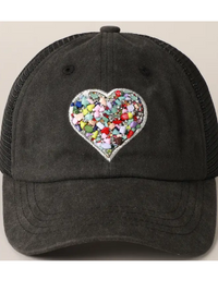 Heart Shape Baseball Cap