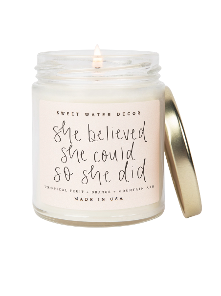 She Believed Candle