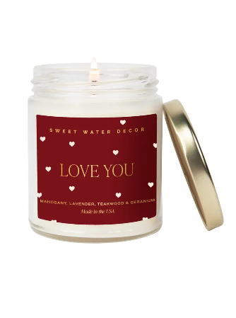 Love You Candle