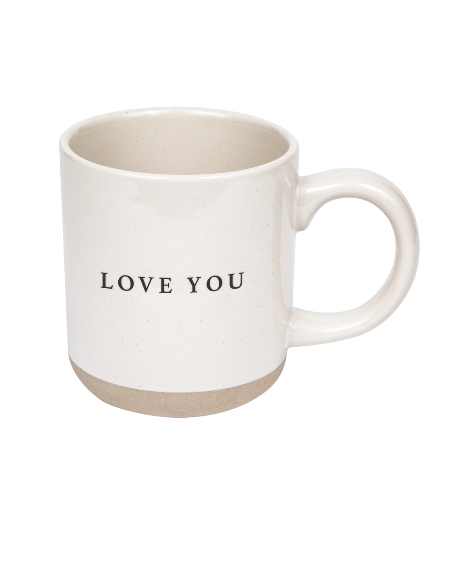 Love You Stoneware Mug
