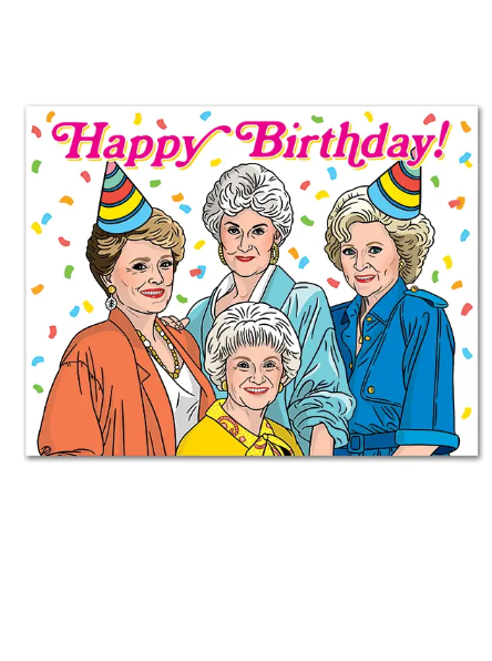 Golden Birthday Card