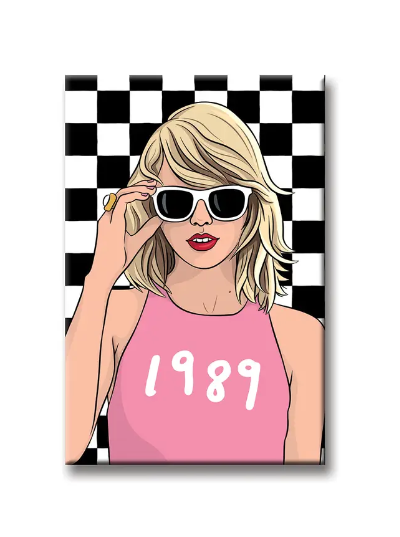 Taylor Checkered Magnet