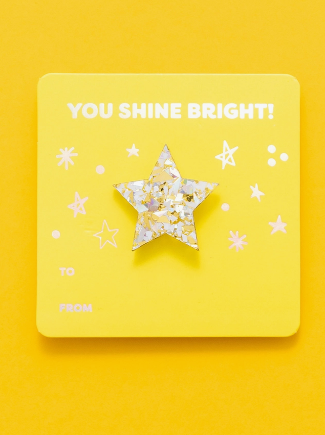 Shine Bright Pin