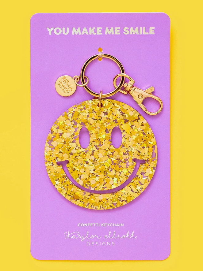 Smiley Keychain