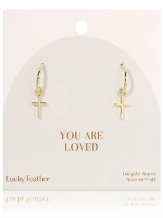 You Are Loved Faith Earrings