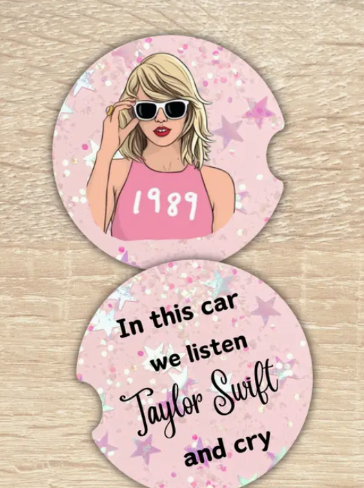 Taylor We Cry Coaster