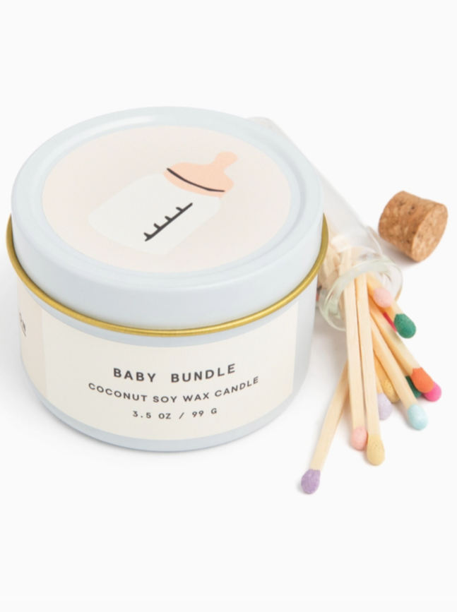 Baby Bundle Candle & Matches Set