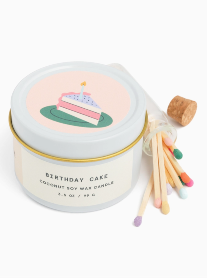 Birthday Cake Bundle Candles & Matches