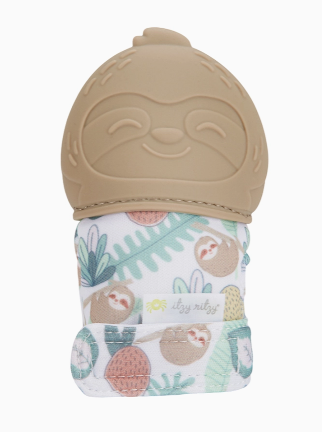 Sloth Teething Mitt