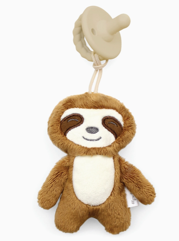 Sloth Pacifier Plush