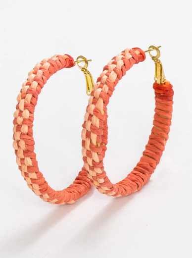 Ink & Alloy Woven Hoops