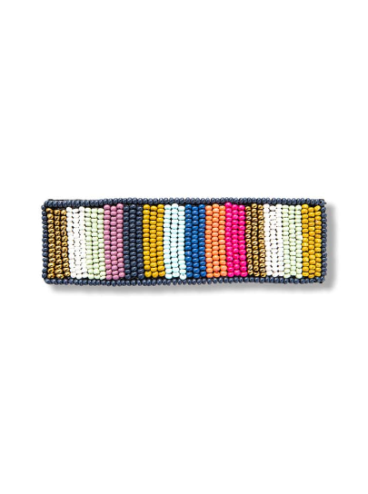 Ink & Alloy Beaded Barrette