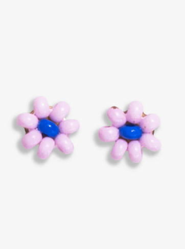 Ink & Alloy Lavender Studs Ink & Alloy Lavender Studs