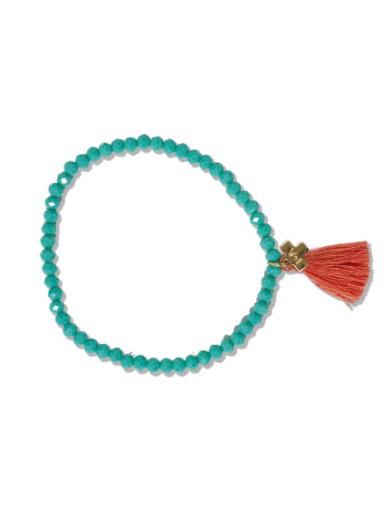 Ink & Alloy Teal Tassel