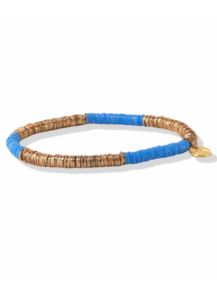 Ink & Alloy Blue/Gold Bracelet