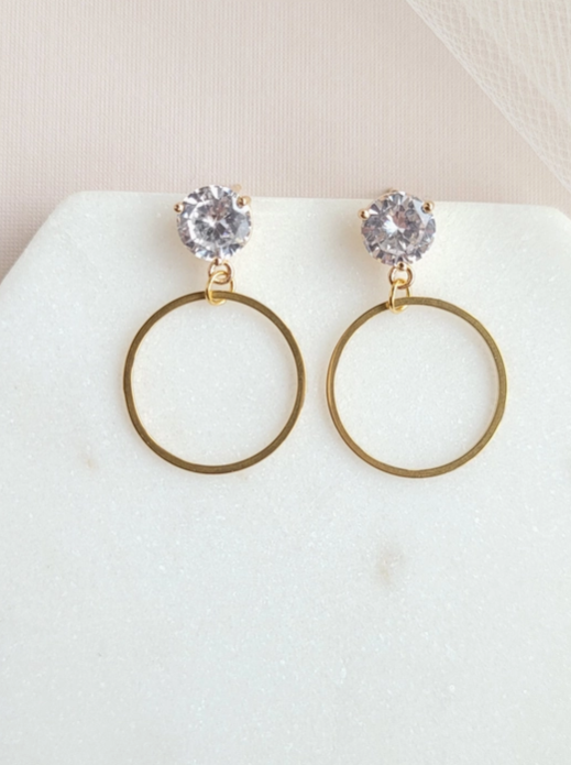 Gold Hoop Earrings