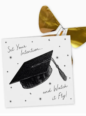 Graduation Butterfly Card