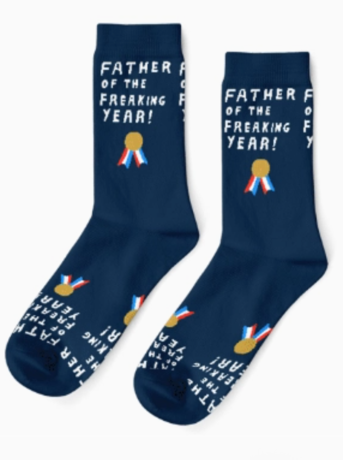 Father of the Year Socks