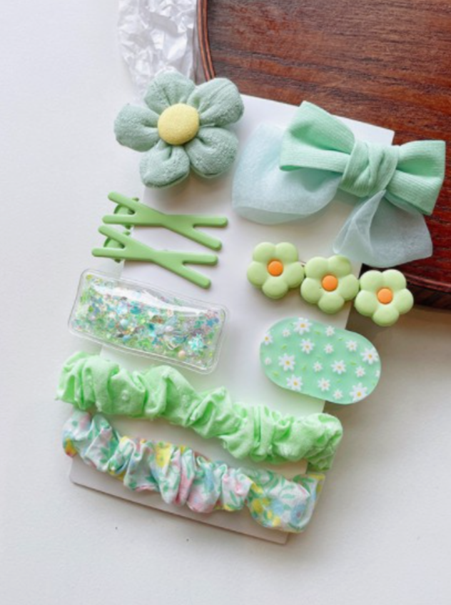 Green Clip Set