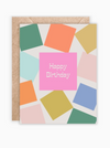 Big Block Birthday Card