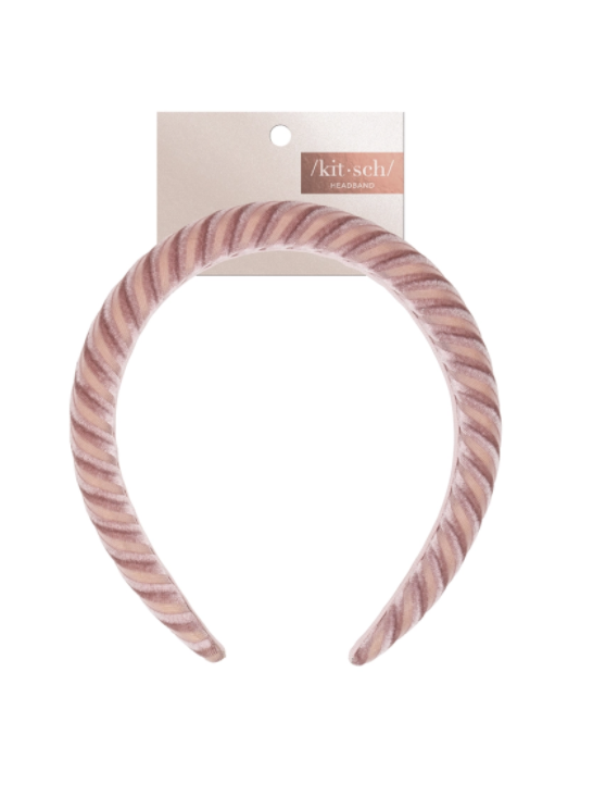Blush Velvet Headband