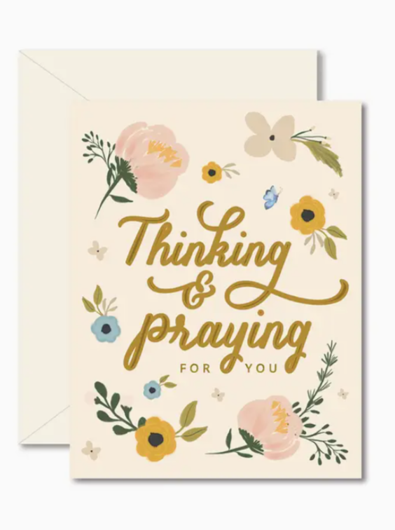 Thinking & Praying Card