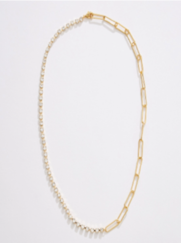 Gold Chain Link Necklace
