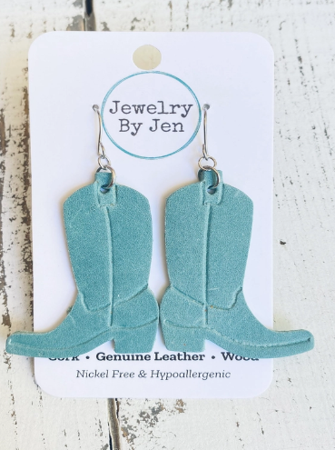 Cowgirl Boots Earrings