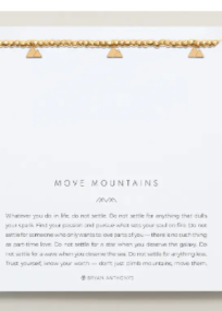 Move Mountains Bracelet