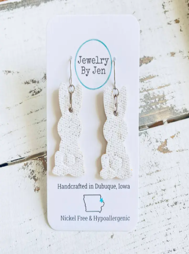 Bunny Earrings Silver