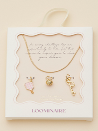 Pickleball Charm Necklace