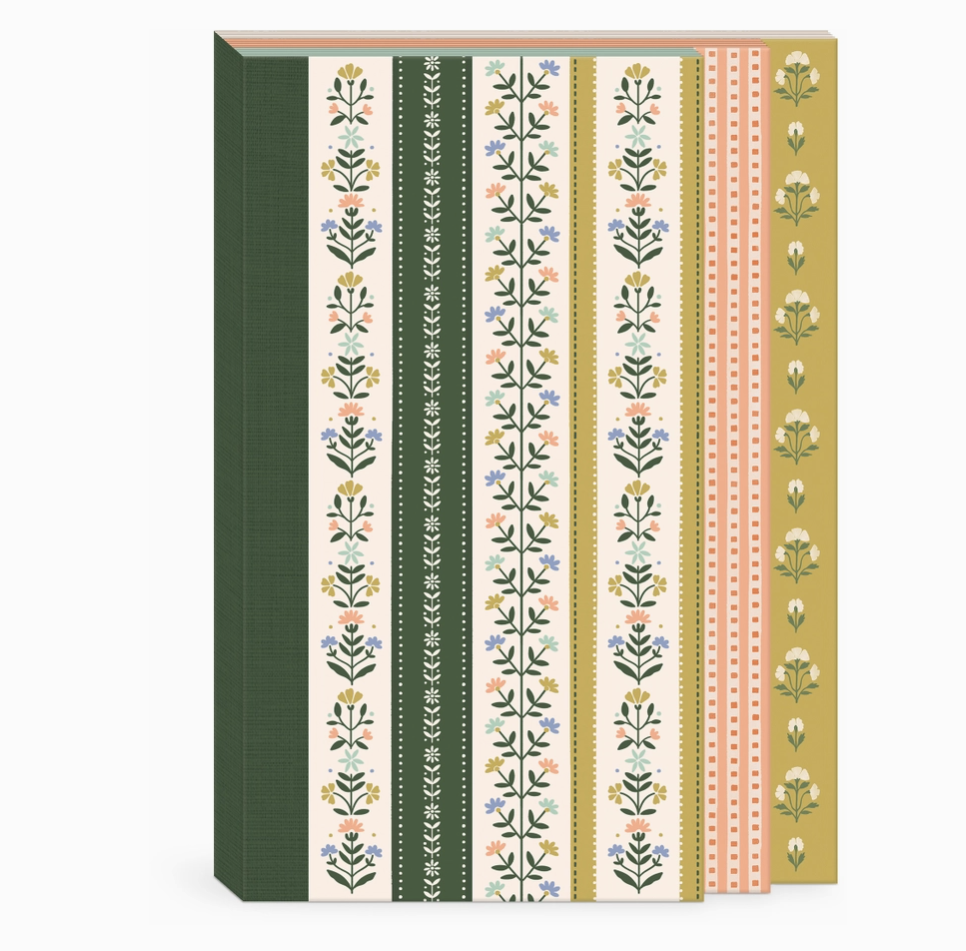 Forest Coral Floral Journal