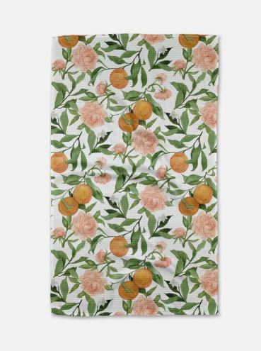 Peony Tea Towel